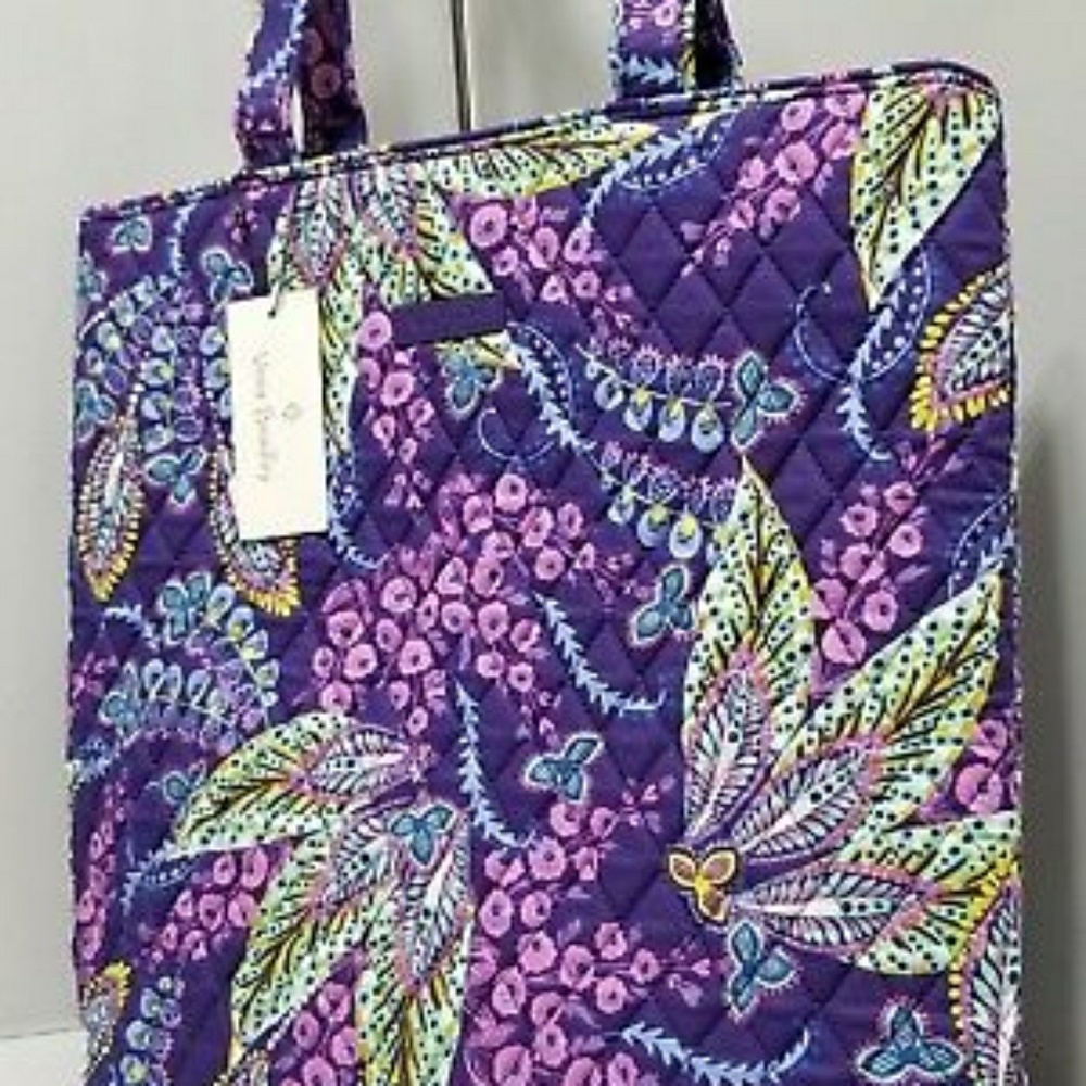 NWT VERA BRADLEY TOTE in BATIK LEAVES